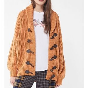 UO December Toggle-Front Cardigan